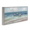 Stupell Industries Panoramic Sandpipers on Shoreline Framed Giclee Art